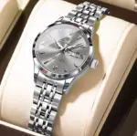 Poedagar 504 Watch For Women - Silver Gray - Image 2