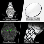 Poedagar 504 Watch For Women - Silver Gray - Image 4