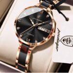 Poedagar 505 Watch For Men - Black Rose