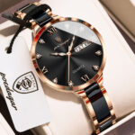 Poedagar 506 Watch For Women - Rose Black