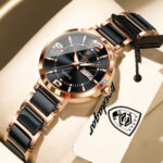 Poedagar 507 Watch For Women - Black Rose