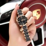 Poedagar 507 Watch For Women - Black Rose - Image 5
