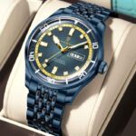 Poedagar 609 Chain Watch For Men - Full Blue