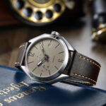 Poedagar 689 Leather Watch For Men - Silver Black Gray - Image 3