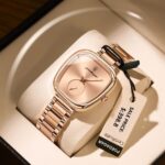 783 Poedagar Unique Design Watch For Women - Full Rose