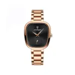 783 Poedagar Unique Design Watch For Women - Rose Black