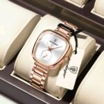 783 Poedagar Unique Design Watch For Women - Rose White - Image 2