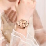 783 Poedagar Unique Design Watch For Women - Full Rose - Image 3