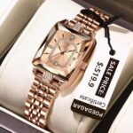 Poedagar785 Orginal Watch For Woman - Full Rose