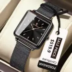 Poedagar 793 Watch For Women - Full Black - Image 2