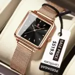 Poedagar 793 Watch For Women - Rose Black - Image 2