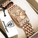 Poedagar 799 Watch For Men - Full Rose - Image 2