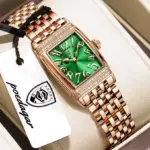 Poedagar 799 Watch For Men- Rose Green - Image 2