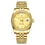 Poedagar 845 watch for Men - Full Golden