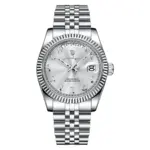Poedagar 845 watch for Men - Silver White
