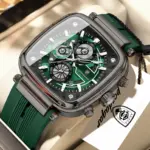 Poedagar 849 Watch For Men - Black Green - Image 2