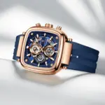 Poedagar 849 Watch For Men - Rose Blue - Image 5