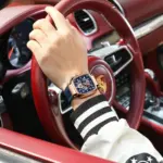 Poedagar 849 Watch For Men - Rose Blue - Image 6