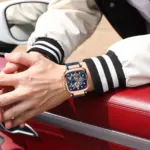 Poedagar 849 Watch For Men - Rose Blue - Image 7