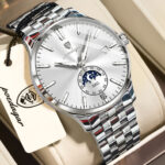 Poedagar 854 CH For Men - Full Silver