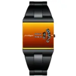 Poedagar 857 Watch For Men - Black Rose
