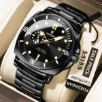 Poedagar 873 Chain Watch For Men - Full Black