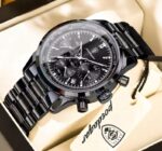 Poedagar 921 Watch For Men - Full Black - Image 2
