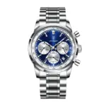 Poedagar 921 Watch For Men - Silver Blue