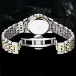 Poedagar 936 Watch For Couple - Silver Gold - Image 3
