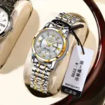 Poedagar 936 Watch For Women - Silver Gold - Image 2