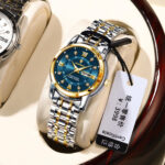 Poedagar 936 Watch For Women - Silver Gold Blue