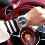 Poedagar E122 Men’s For Watch – Silver Blue - Image 3