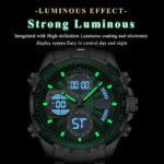 Poedagor E108 Watch For Men-Silver Green - Image 5