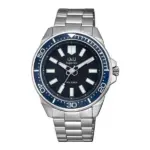 Q&Q S374  Superior Japan Movement Men’s Watch - Silver Black