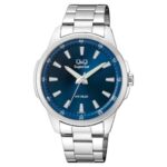 Q&Q Japan Movment Superior C21A Men’s Watch - Silver Blue