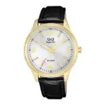 Q&Q Superior S00A Japan Movement Men’s Watch - Gold White