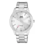 Q&Q Superior S00A Japan Movement Men’s Watch - Silver Chain