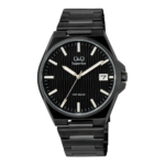 Q&Q Superior S21A Japan Movement Men’s Watch - Full Black