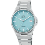 Q&Q Superior S21A Japan Movement Men’s Watch - Silver Tiffiny