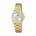 Q&Q Superior S397 Japan Movement Ladies Watch - Golden White