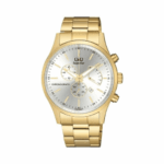Q&Q Superior C24A Japan Movement by Citizen Men’s Watch - Golden White - Image 2