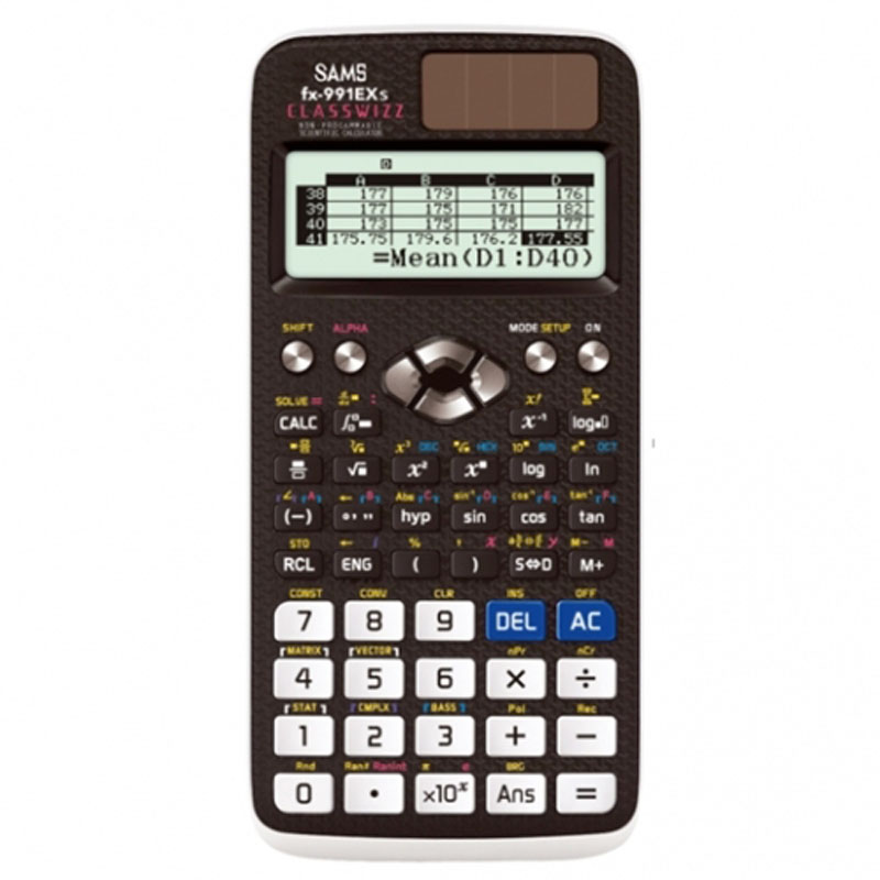 SAMS_FX_991EXs_Scientific_Calculator_-_Black165.jpg SAMS FX-991EX s Scientific Calculator Black - Image 1