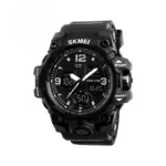 SKMEI 1155 Watch For Men- Black