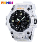 SKMEI 1155 Watch For Men- Black White