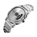 SKMEI 1260 Stainless Steel Watch For Man- Full Silver - Image 2