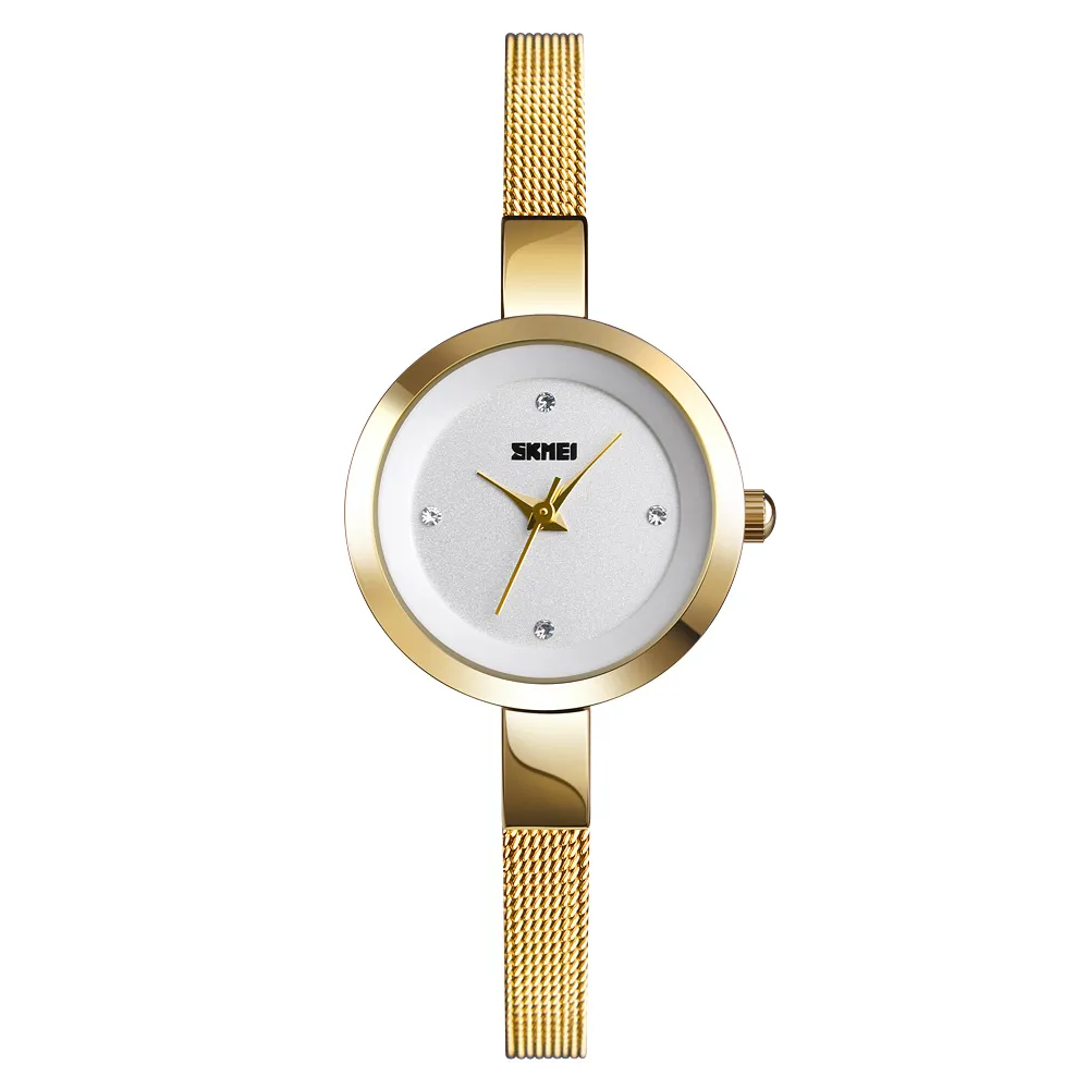 SKMEI-1390-Bracelet-Watch-For-Women-Gold-White.webp SKMEI 1390 Bracelet Watch For Women - Gold White - Image 1