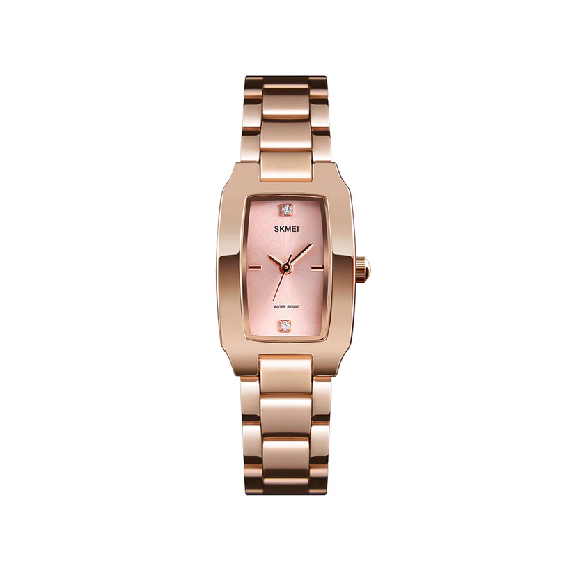 SKMEI-1400-luxury-stainless-steel-wristwatch-for-Woman-Rose-Gold.webp SKMEI 1400 Watch For Woman- Rose Gold - Image 1