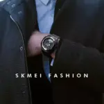 SKMEI 1454 Watch For Men - Black Rose - Image 2