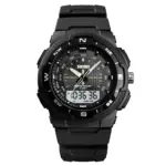 SKMEI 1454 Watch For Men - Black White