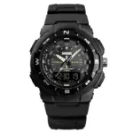 SKMEI 1454 Watch For Men - Full Black
